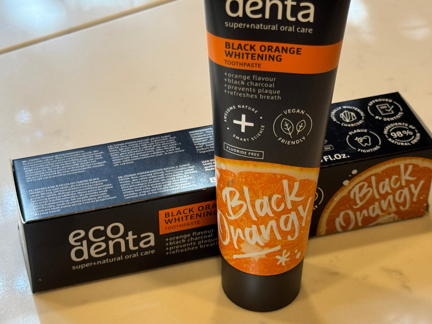 Black Orange Whitening Toothpaste
